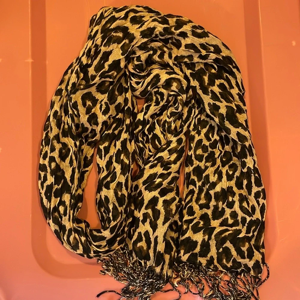 Cheetah Scarf